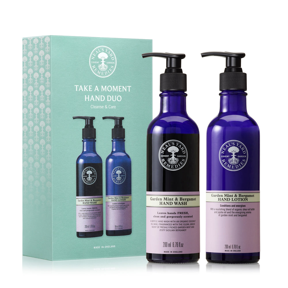 Take A Moment Hand Duo - Garden Mint & Bergamot