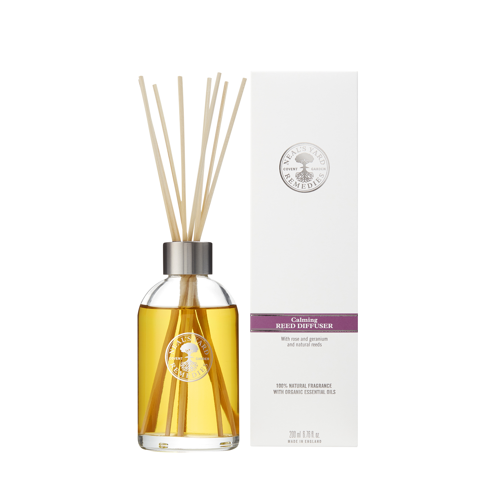 Organic Aromatherapy Reed Diffuser - Calming 200ml