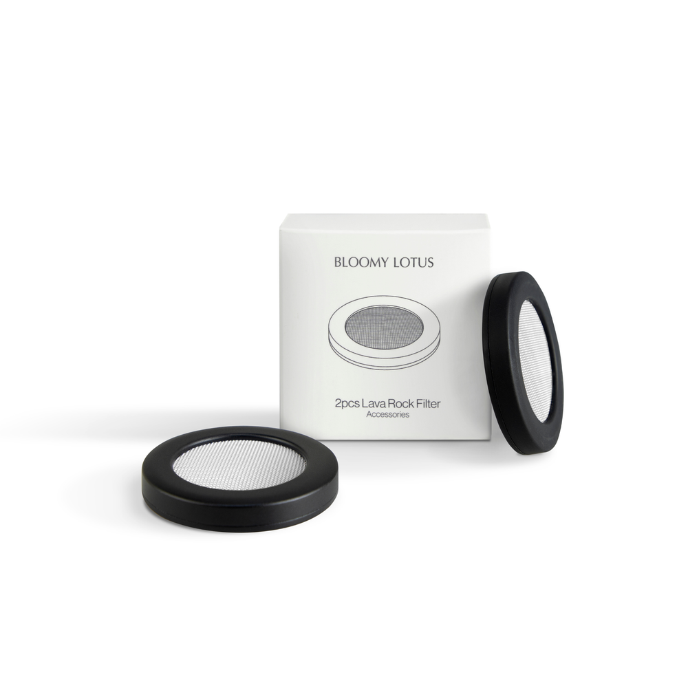 Zen Portable Air Purifier Diffuser Lava Rock Filter Refills - 2 pcs