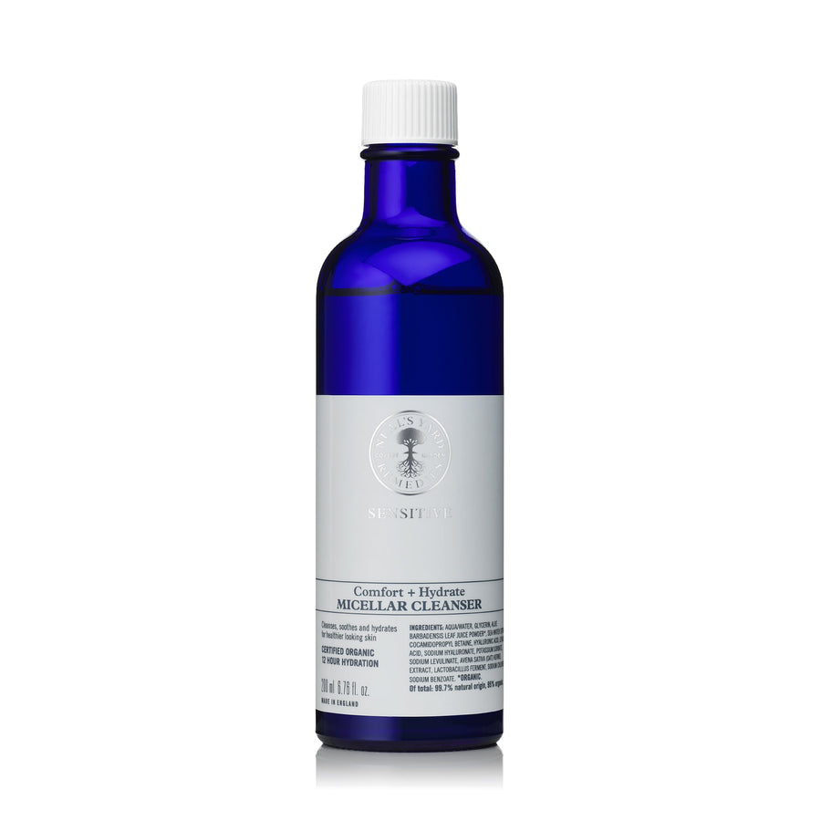 Sensitive Comfort & Hydrate Micellar Cleanser 200ml
